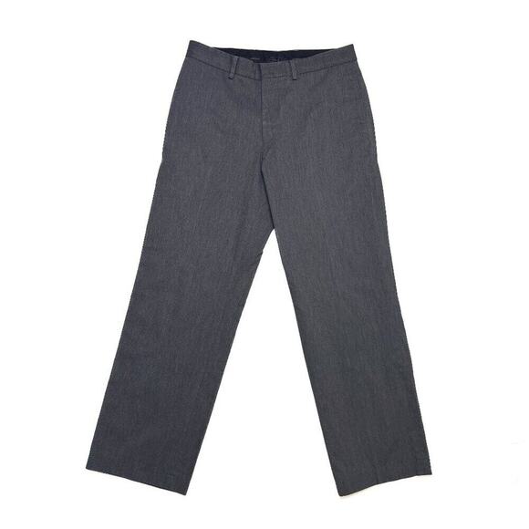 Express Trader Dress Pants Straight Leg Gray Slacks Men's 31/30 Preppy Formal - Picture 1 of 8